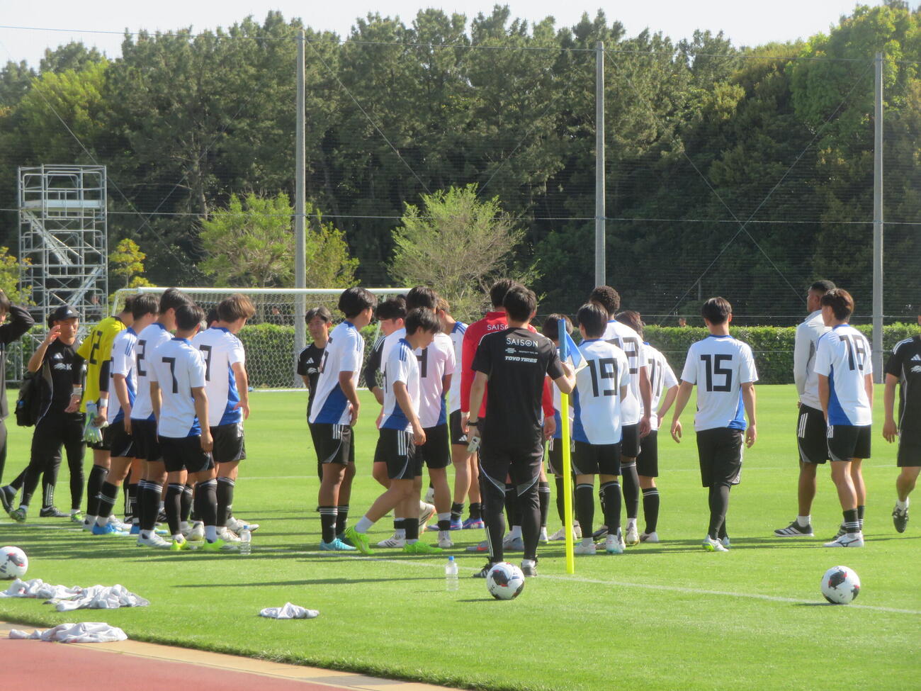 関東大学選抜とトレーニングマッチを行ったU－19日本代表