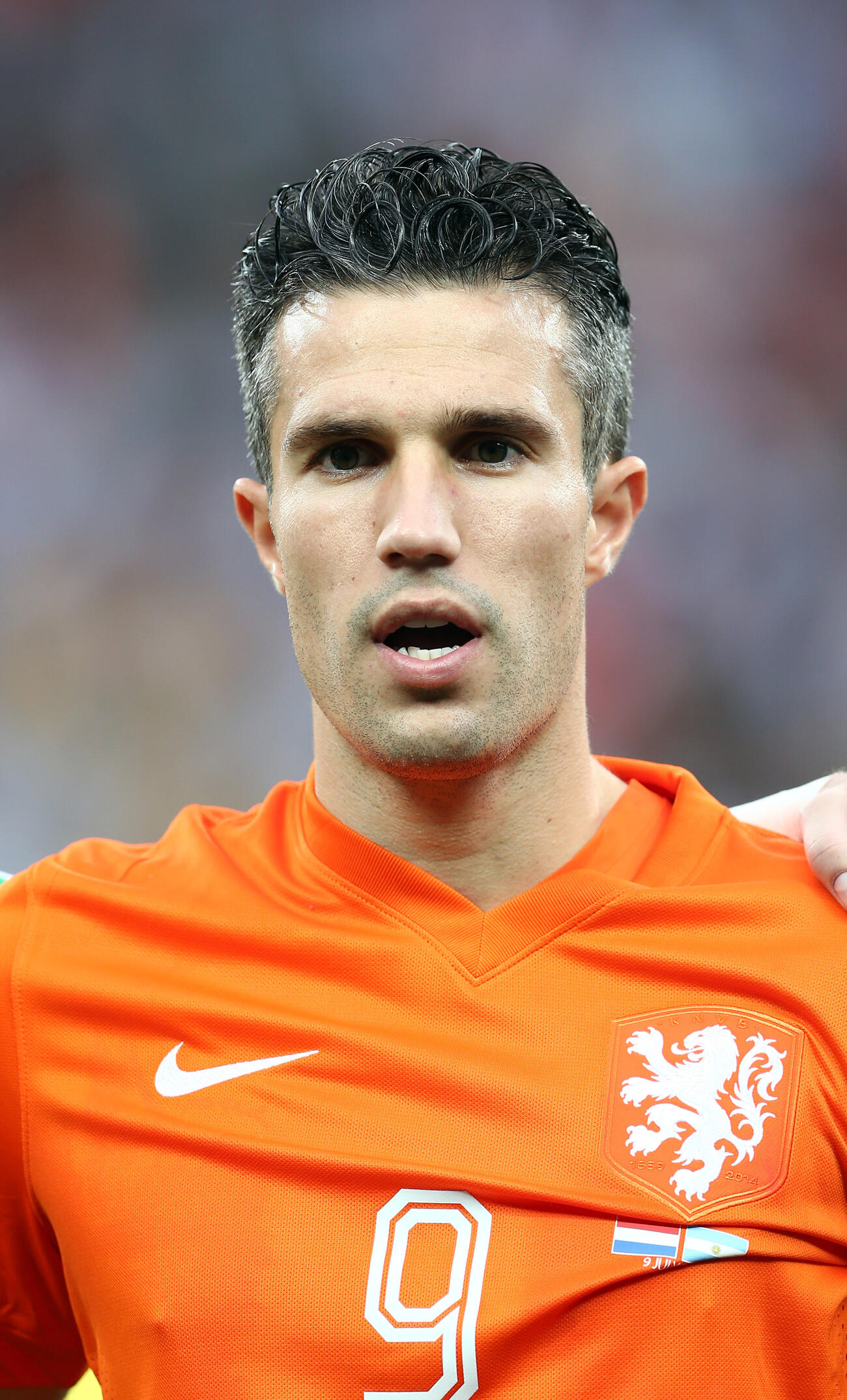 オランダ代表時代のファンペルシー監督（2014年撮影）