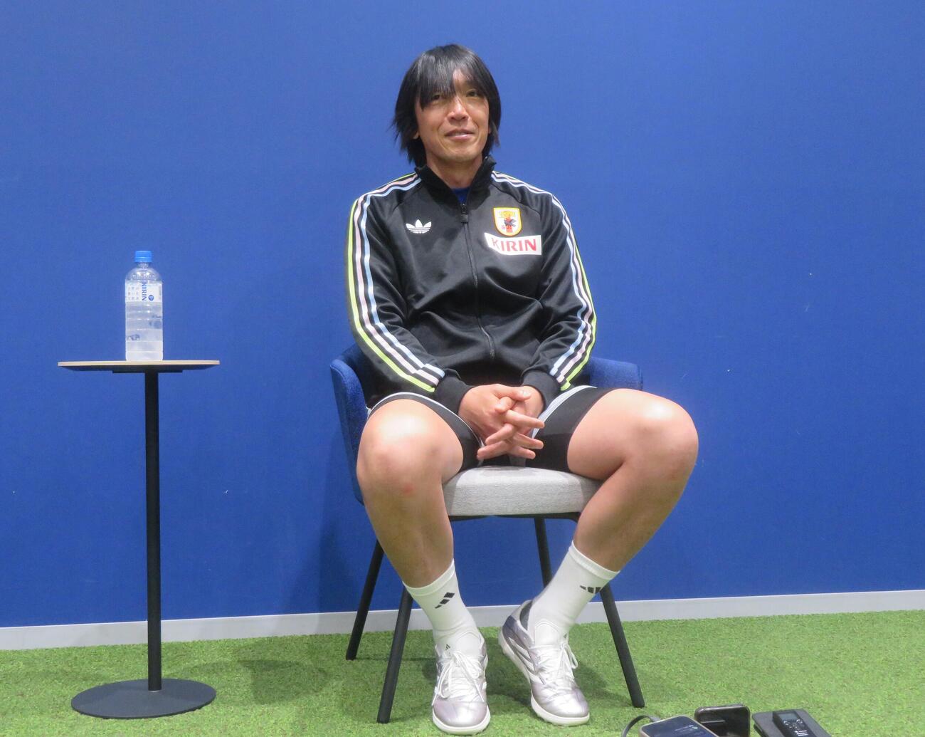 W杯北中米大会に臨む日本代表のコーチに就任した中村俊輔コーチ