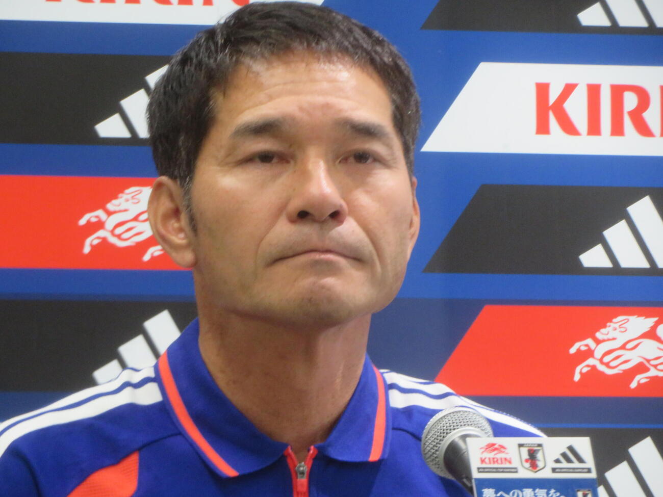 U－20女子W杯ポーランド大会に臨むU－20日本代表の井尻明監督