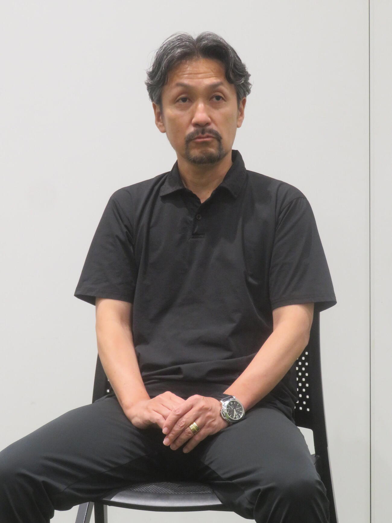 愛知・名古屋アジア大会に向けて取材に応じた女子日本代表なでしこジャパンの狩野倫久監督