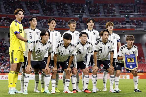 日本代表】U21日本がキルギスに大量7得点で連勝 決勝T進出決定