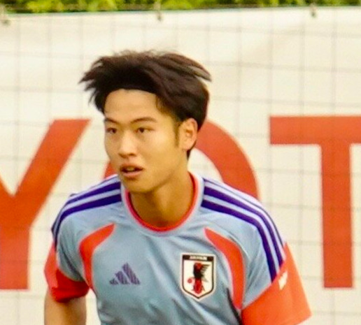 愛知・名古屋アジア大会に出場するU－21日本代表に合流したDF市原吏音