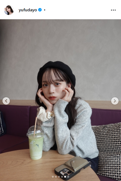 由布菜月のインスタグラムから