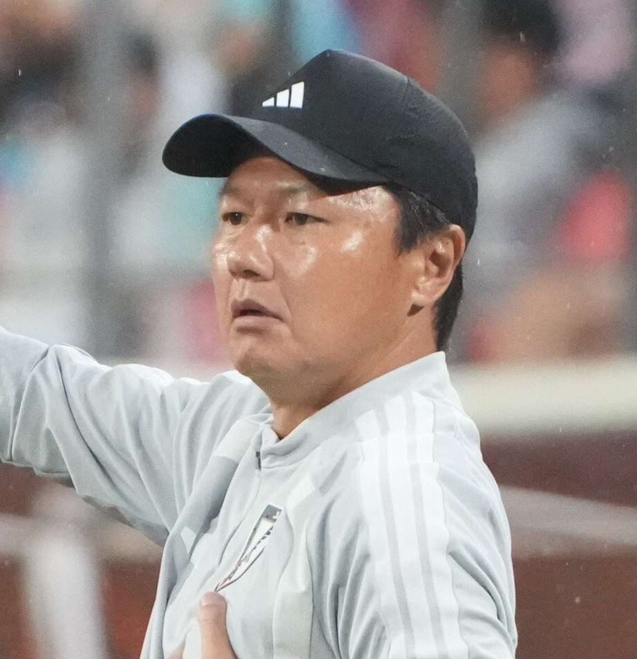 U－21日本代表の大岩剛監督（2026年9月26日撮影）