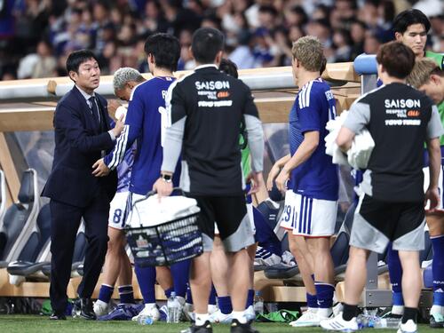 日本対ニュージーランド 勝ち(撮影・宮地輝)