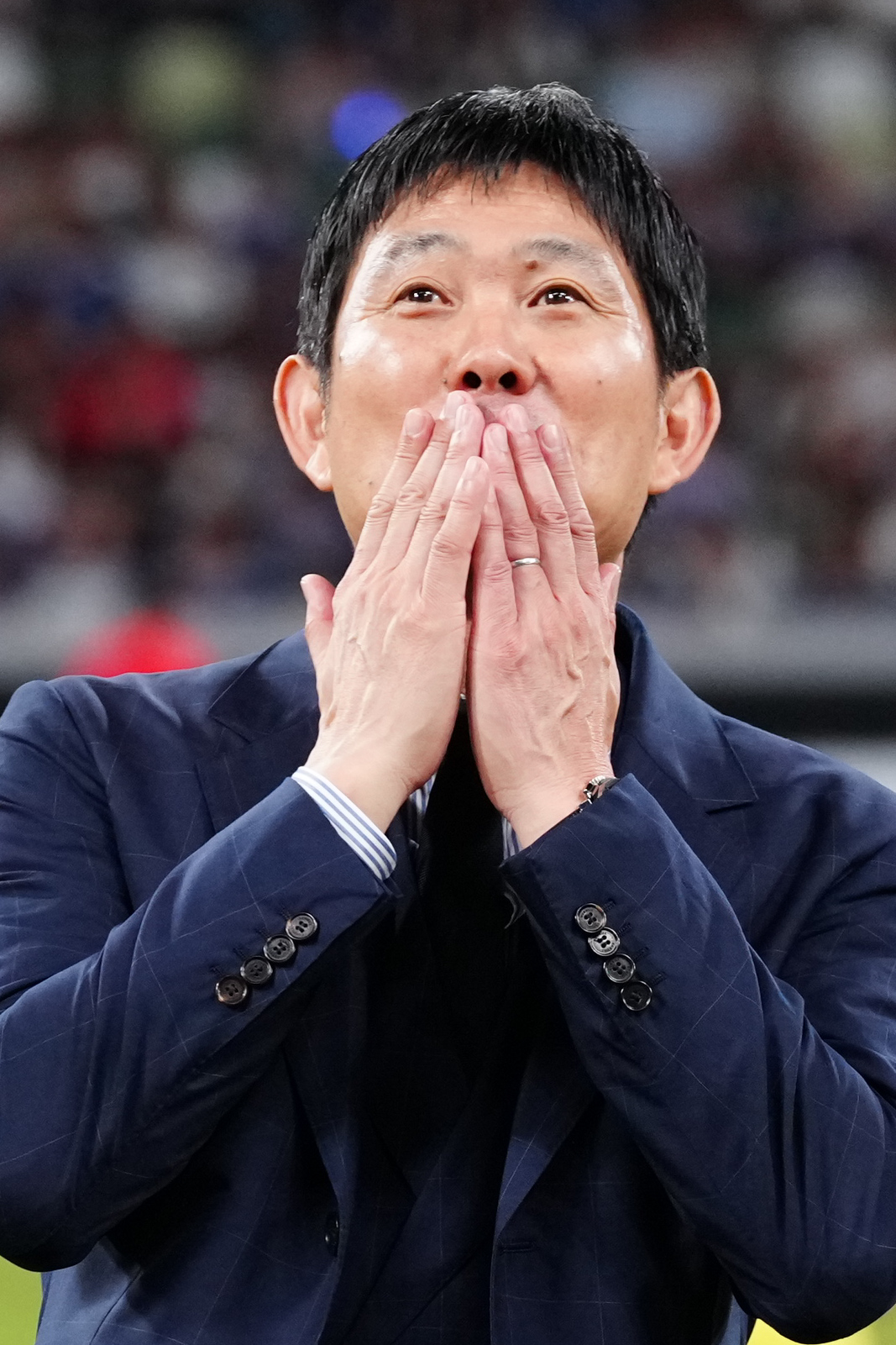 日本代表の森保一監督（2026年10月撮影）