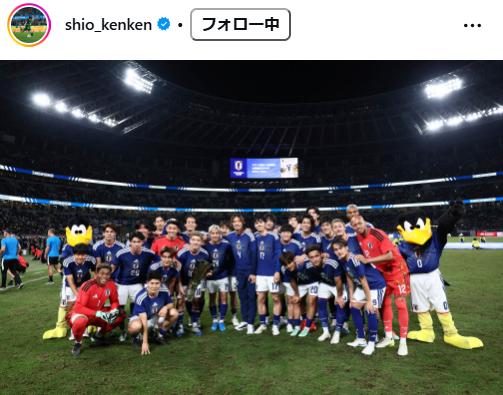 塩貝健人のインスタグラムから