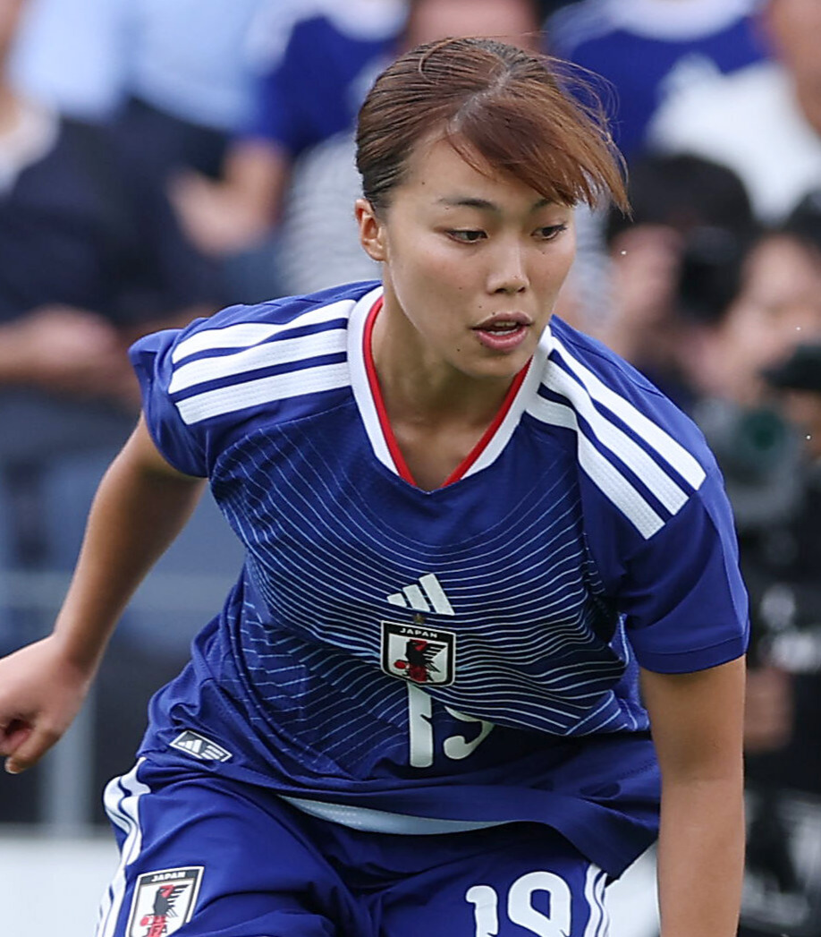サッカー女子日本代表の谷川萌々子（2026年6月撮影）　