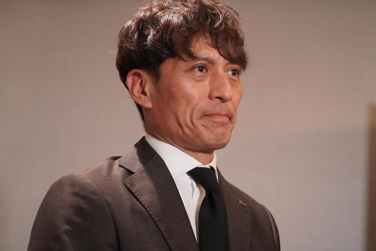 アジアサッカー連盟（AFC）臨時総会に出席した日本サッカー協会（JFA）の宮本恒靖会長