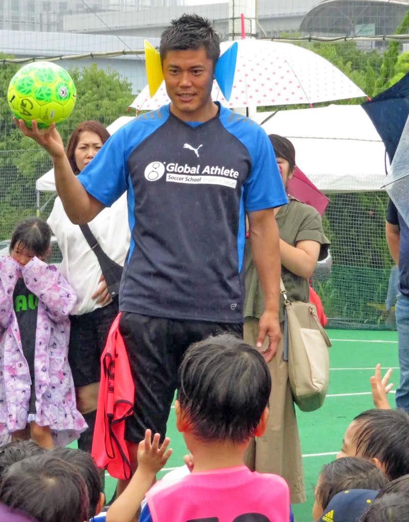 川島永嗣イベントで 子どもたちの笑顔は力になる 日本代表 日刊スポーツ