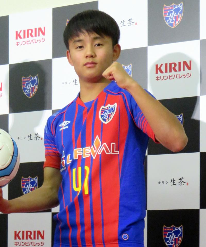 久保建英、26日広島戦J1デビューへ走り込み - J1 : 日刊スポーツ