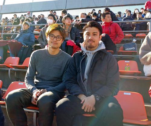 浜松開誠館ｏｂ清水竹内と松原観戦 堂々やれてた サッカー 日刊スポーツ
