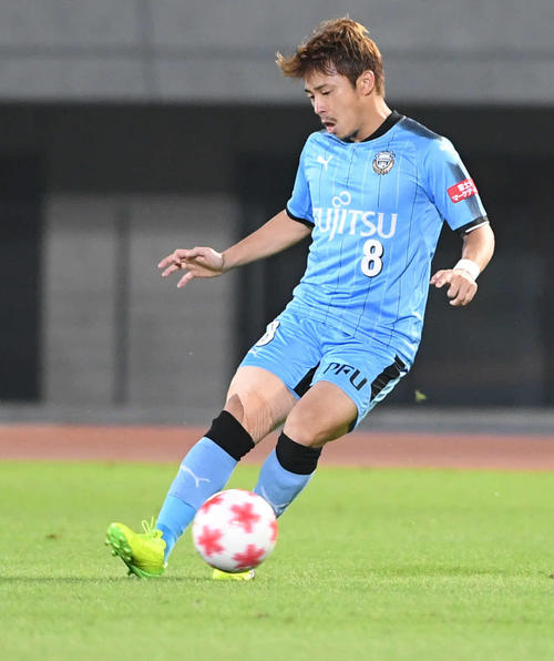 川崎F・MF阿部浩之（17年撮影）