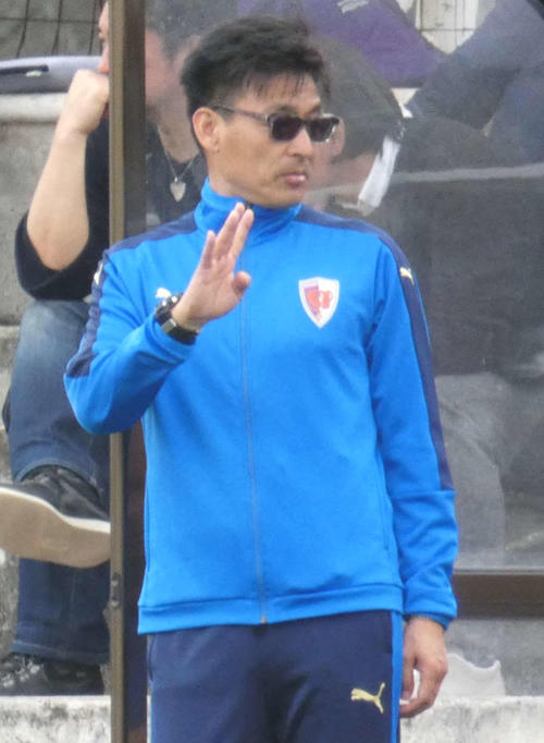 京都中田一三監督（2019年2月7日撮影）