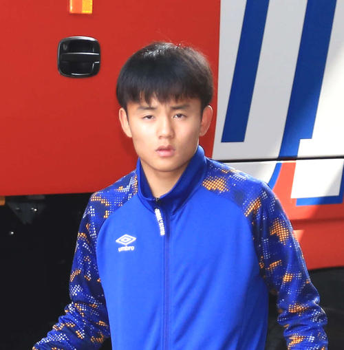 久保建英（2019年3月2日撮影）