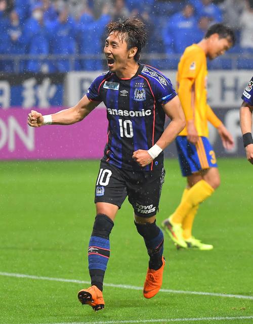G大阪倉田秋（2018年5月2日撮影）
