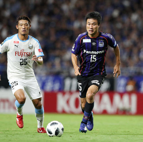 G大阪MF今野泰幸（18年9月1日撮影）