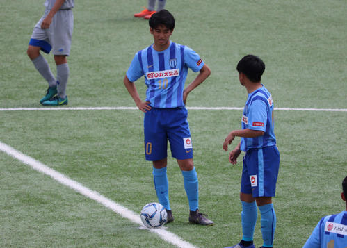 桐光学園FW西川潤はフル出場した（撮影・杉山理紗）