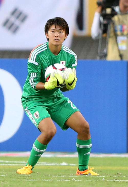 日テレ・ベレーザGK山下杏也（15年撮影）