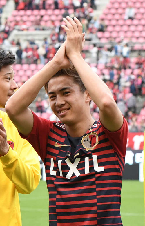 鹿島MF安部裕葵（2019年5月3日撮影）