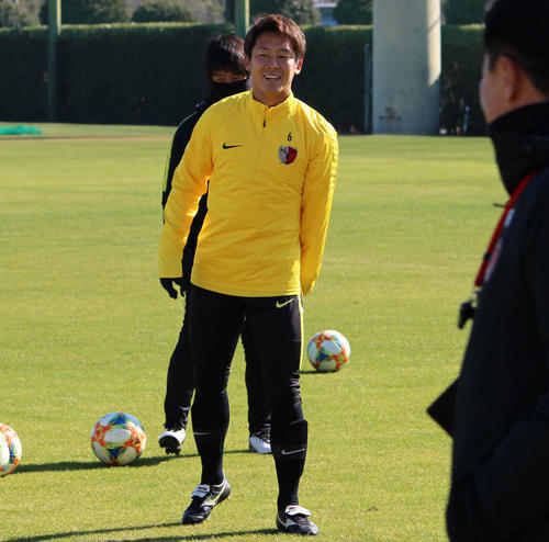 鹿島MF永木亮太（2019年2月18日撮影）