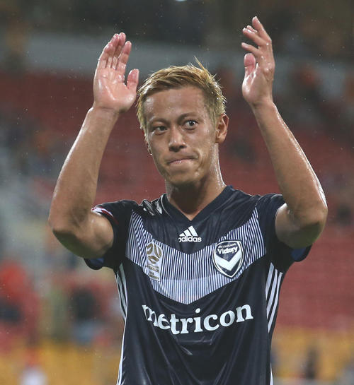 メルボルン・ビクトリーの本田圭佑（2018年12月14日撮影・PIKO）