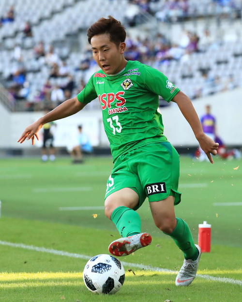 東京V・MF渡辺皓太（18年撮影）