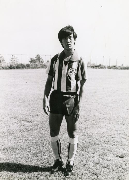 72年に来日、藤和不動産サッカー部に加入したころのセルジオ越後氏