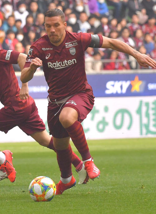 神戸ポドルスキ（2019年3月2日撮影）