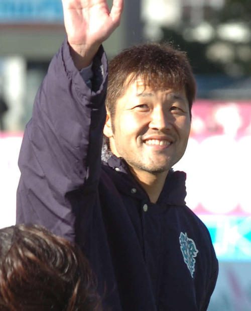 現役時代の久藤清一氏（10年撮影）