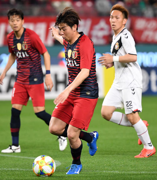 鹿島DF安西幸輝（2019年4月24日撮影）