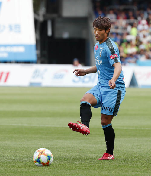 川崎F守田英正(2019年5月3日撮影)
