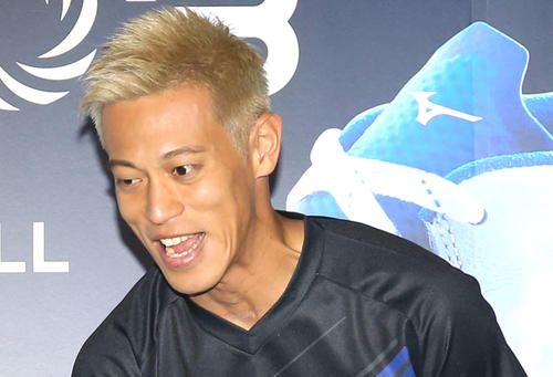 本田圭佑（2019年6月撮影）
