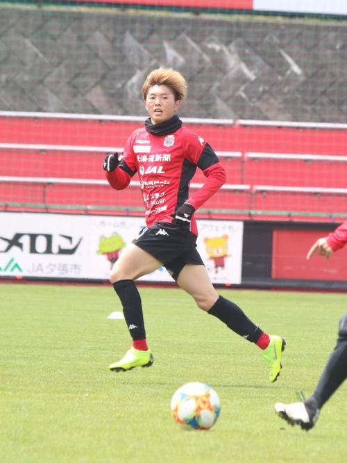 札幌FW藤村怜（2019年4月22日撮影）
