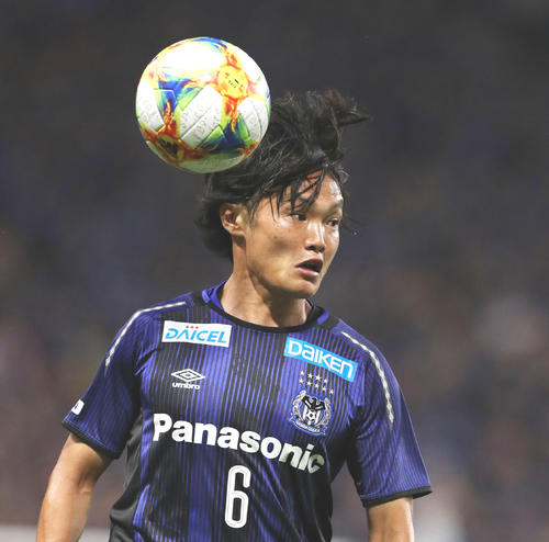 大分に完全移籍するG大阪田中達也（2019年6月22日撮影）