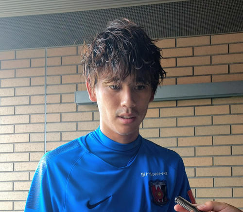 高校まで育った横浜との試合へ出場意欲を語った浦和MF汰木