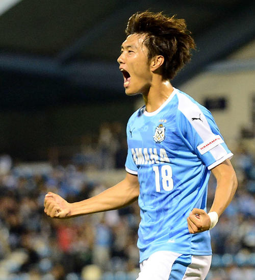 磐田FW小川航基（18年撮影）