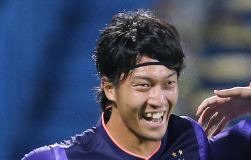広島FW皆川佑介（14年10月撮影）
