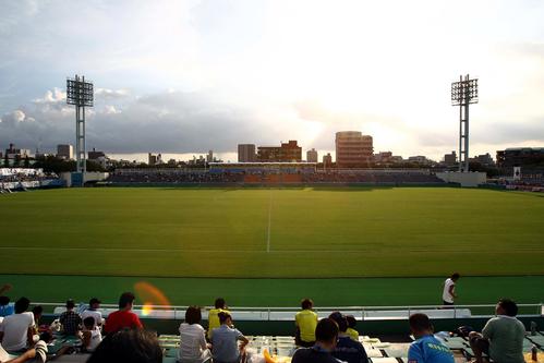 西が丘サッカー場（2011年9月11日撮影）