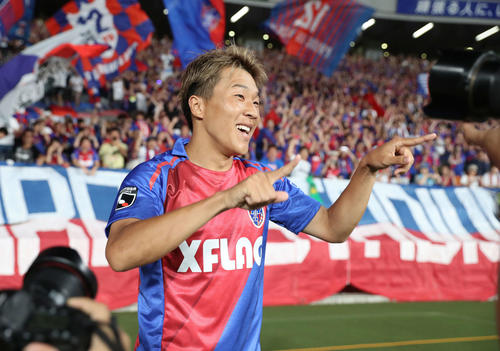 東京FW永井（2019年8月3日撮影）