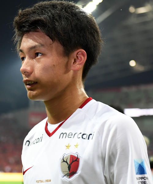 鹿島FW上田（2019年7月31日撮影）