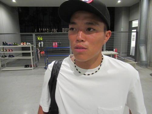 Ｇ大阪に新加入のFW高木大輔（撮影・実藤健一）