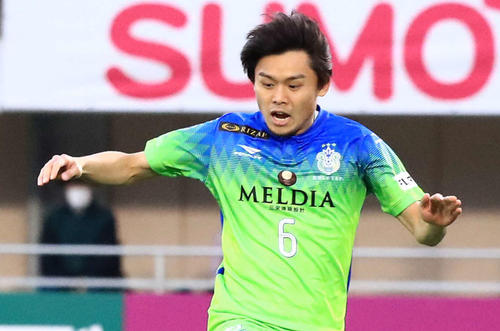 湘南MF岡本拓也（2019年3月2日撮影）