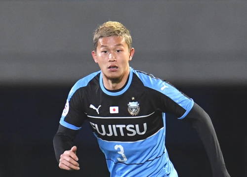 川崎F・DF奈良竜樹（2018年3月7日撮影）