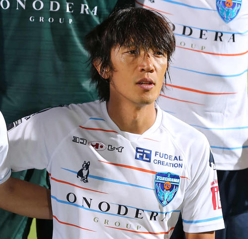 横浜FC・MF中村俊輔（2019年8月14日撮影）