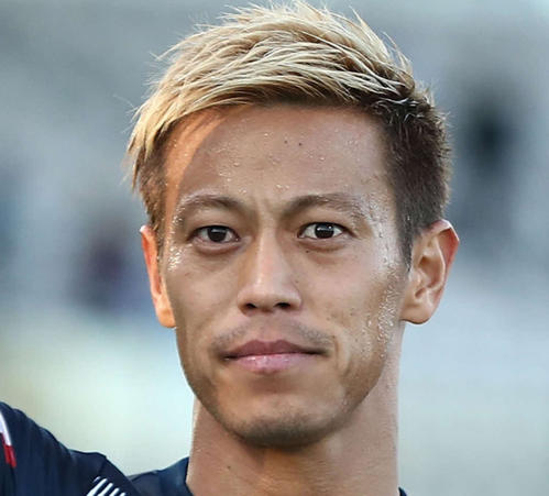 本田圭佑（2018年11月25日撮影）