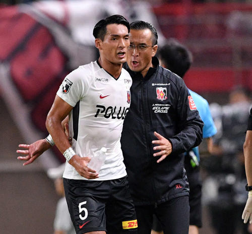 浦和DF槙野智章（2019年9月9日撮影）