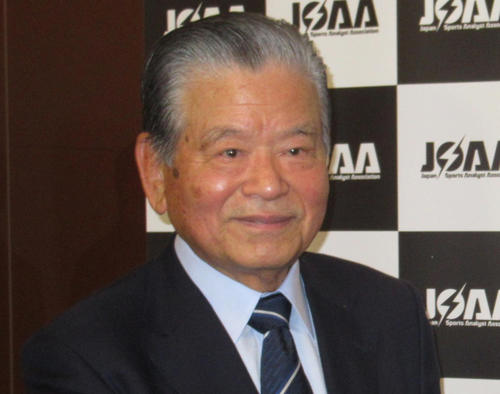 川淵三郎氏（2019年1月26日撮影）