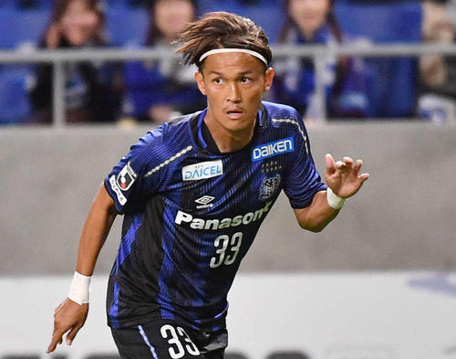 G大阪FW宇佐美貴史（2019年10月9日撮影）